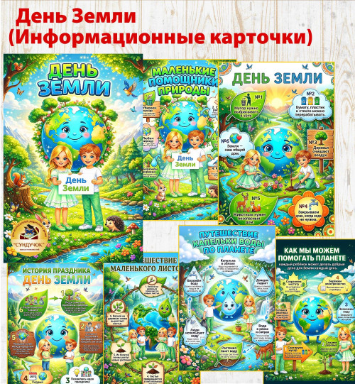 День Земли (Информационные карточки)